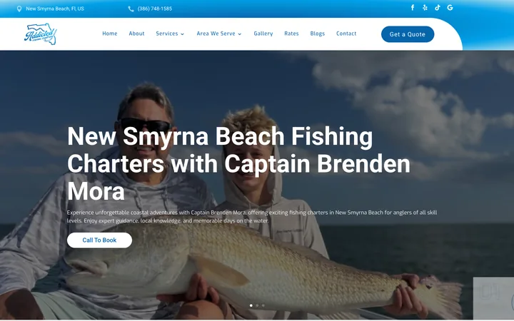 Addicted Charters — Fishing Charters website