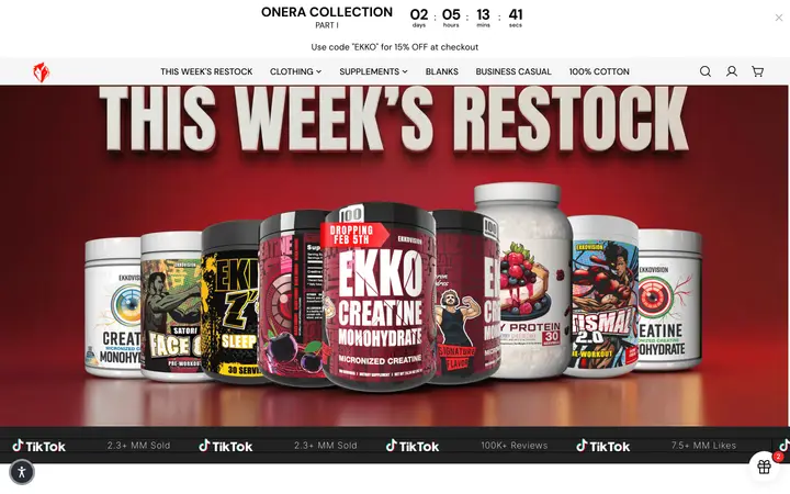 Ekko Vision — Health website