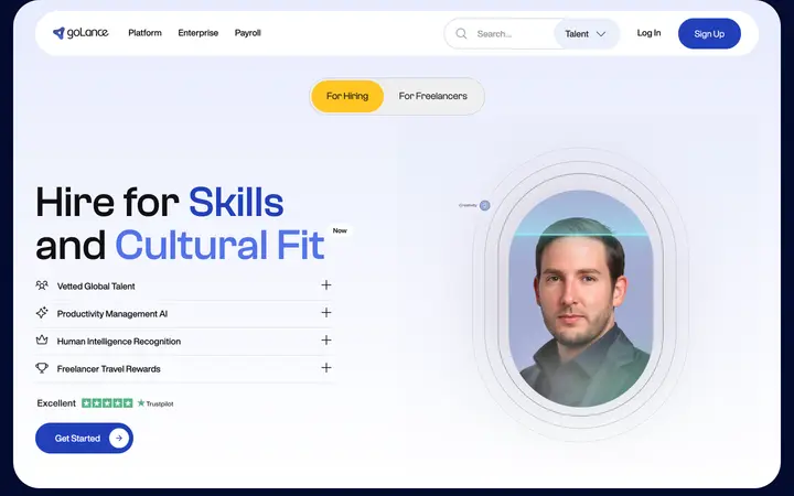 GoLance — Marketplace website