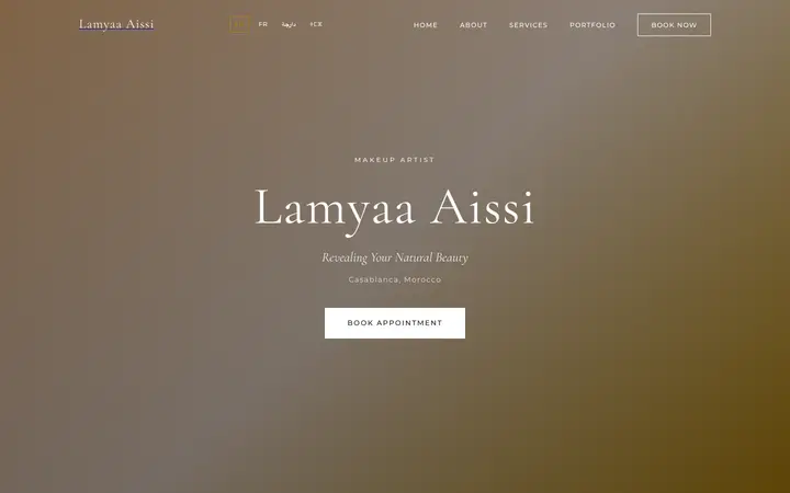 Lamyaa Aissi — Portfolio website