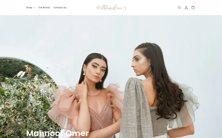 Mahnoor Omer — Fashion website