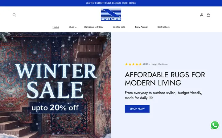 Nayyar Industries — Home Decor website