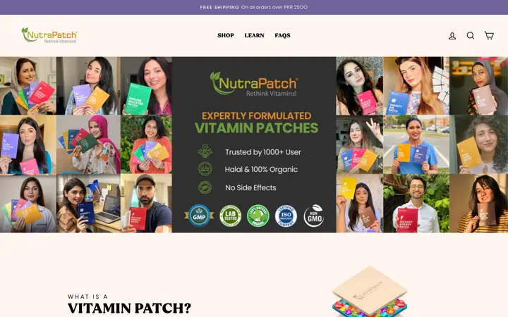 Nutra Patch — Health website