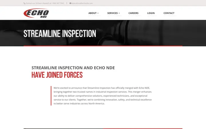Streamline Inspection — Inspection website