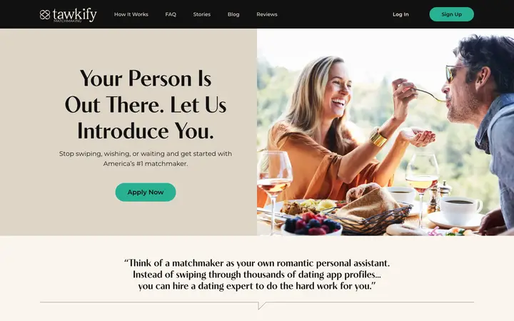 Tawkify — Services website