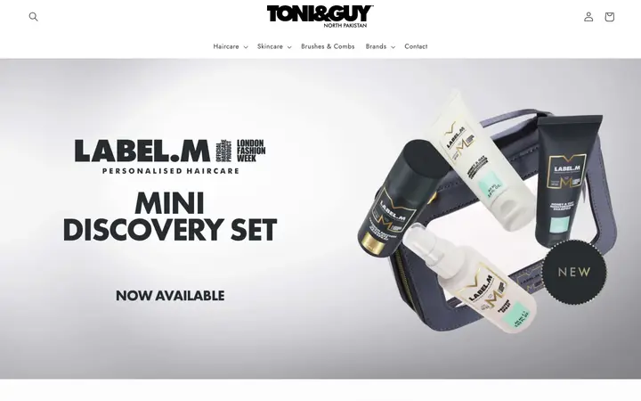 TONI&GUY Pakistan — Beauty website