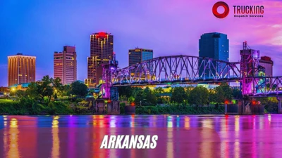 Arkansas trucking coverage map