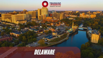Delaware trucking coverage map