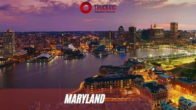 Maryland trucking coverage map