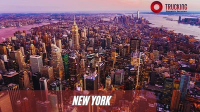 New York trucking coverage map