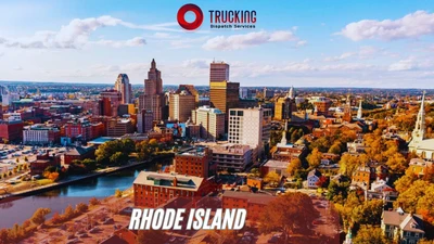 Rhode Island trucking coverage map