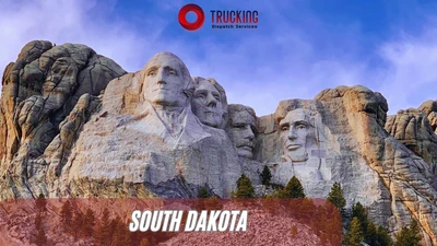 South Dakota trucking coverage map