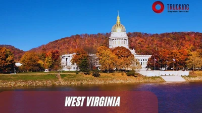 West Virginia trucking coverage map